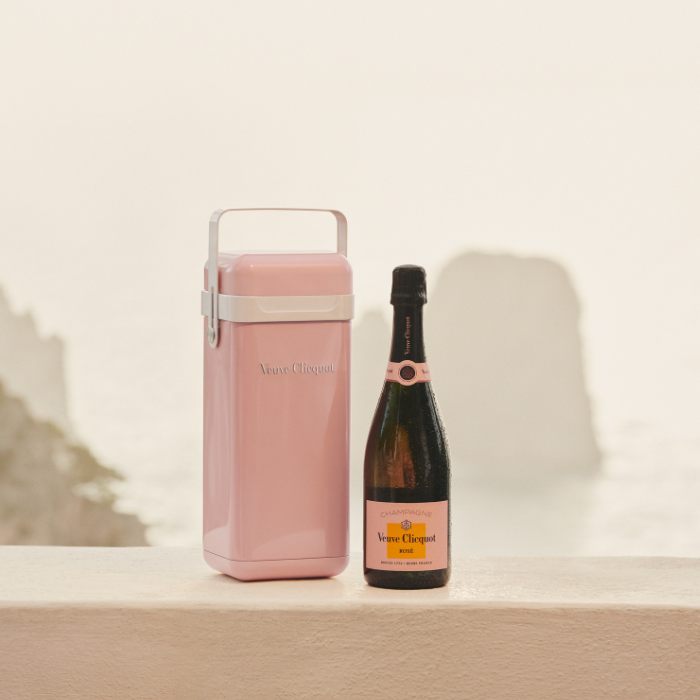 Veuve Clicquot Rosé Brut Fridge, Champagne, Frankreich
