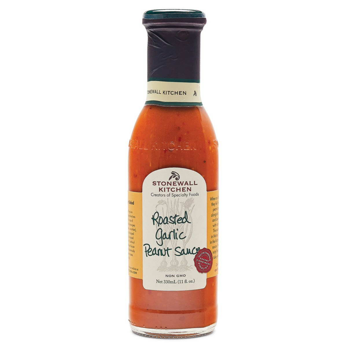 Roasted Garlic Peanut Sauce