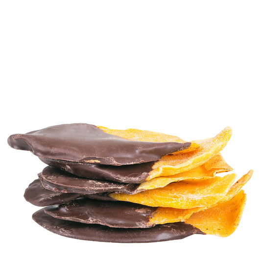 Mango mit Zartbitterschokolade