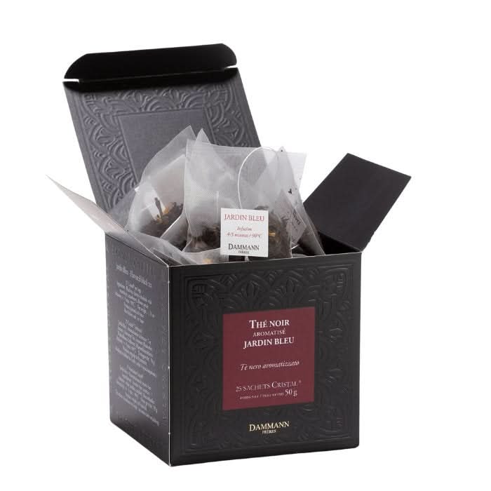 Jardin Bleu Tee, Schwarzer Tee, Teebeutel -