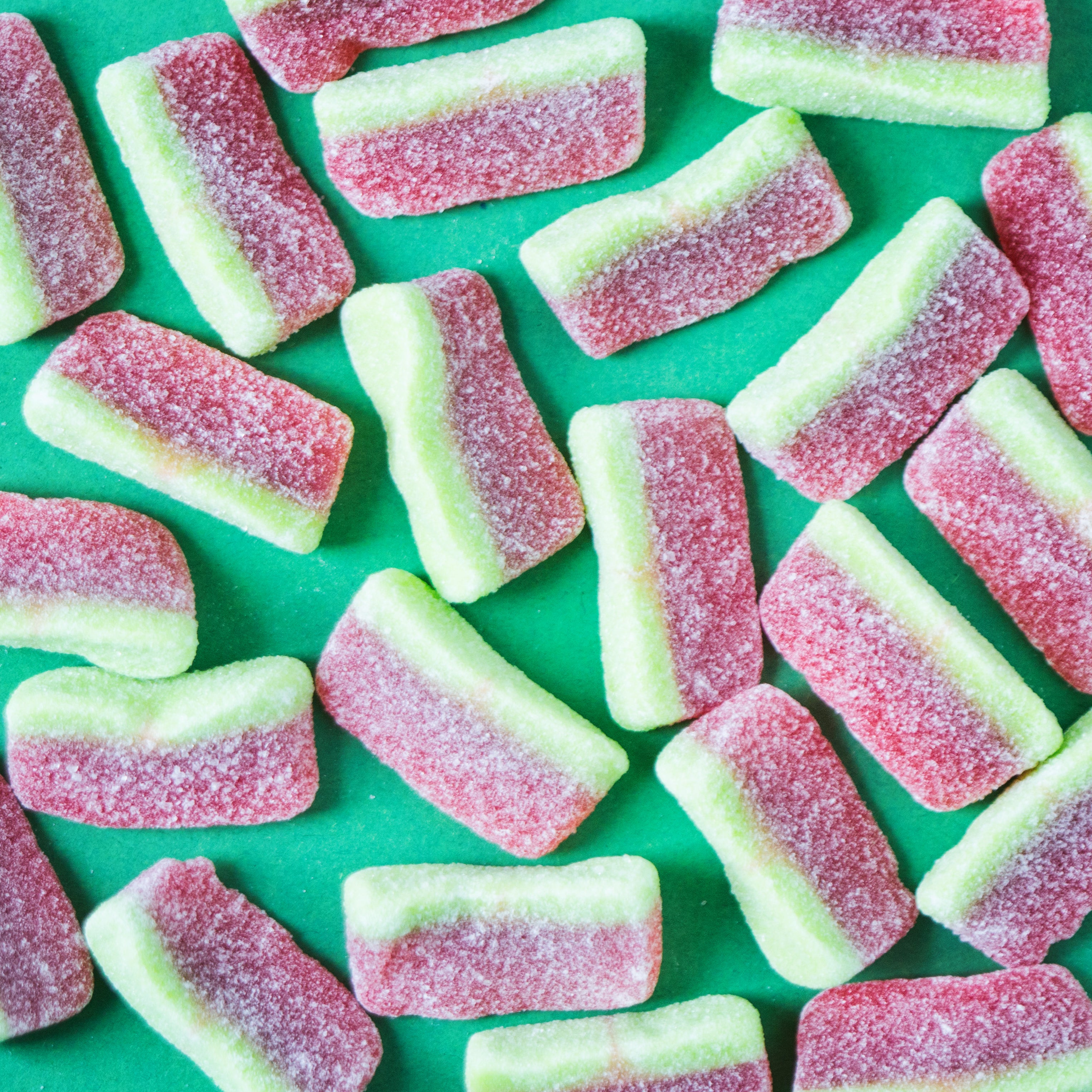 Wassermelone saure Fruchtgummi, Halal