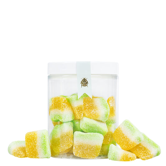 Ananas saure Fruchtgummis, Halal