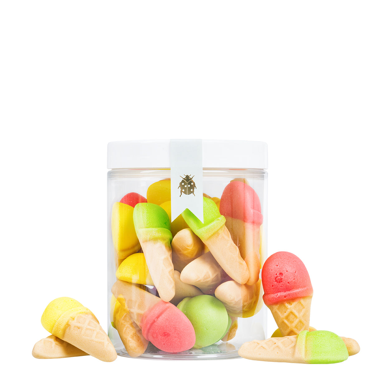 Eiscreme Fruchtgummis