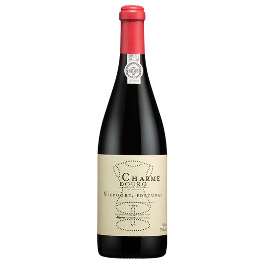 Flasche Charme Rotwein 2024 aus Douro Portugal mit elegantem Design