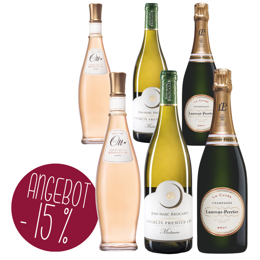 Wein-Set "Luxuriöse Tropfen"