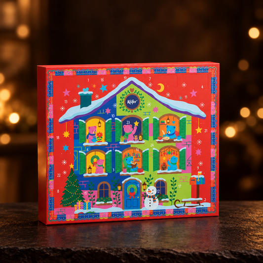 Käfer Adventskalender mit Fruchtgummis