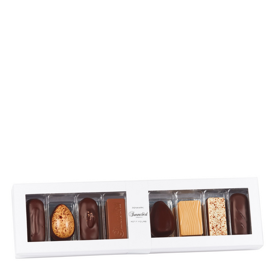 Bio Petit Four, Geschenkbox mit 8 Pralinen