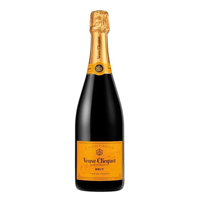 Veuve Clicquot Brut in Geschenkbox, Champagne, Frankreich