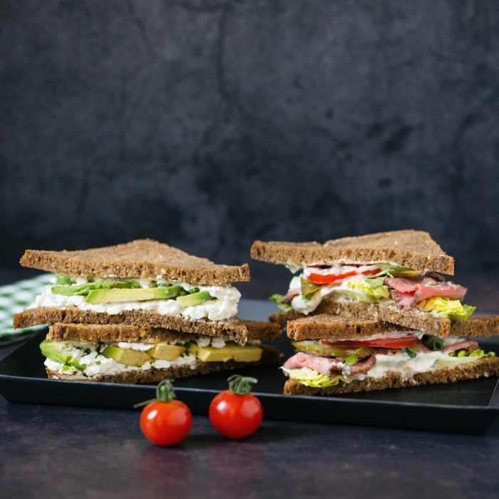 Bayer. Roastbeef Pausenbrot