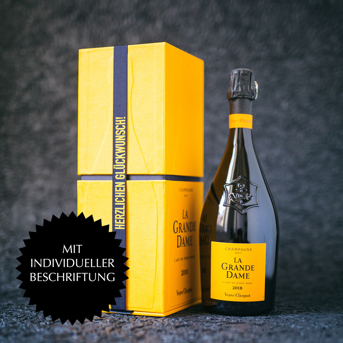 2018 La Grande Dame zum individuellen Beschriften, Champagne, Frankreich