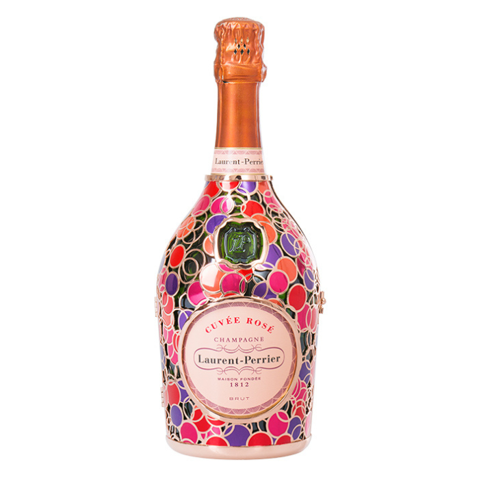 Laurent-Perrier Rosé Brut, Bulles Edition, Champagne, Frankreich