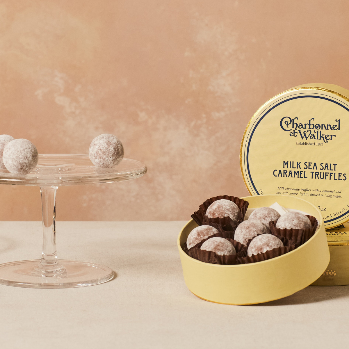 Milk Sea Salt Caramel Truffles
