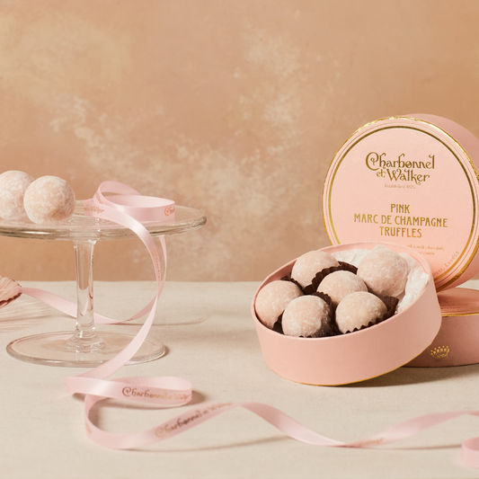 Pink Marc de Champagne Truffles