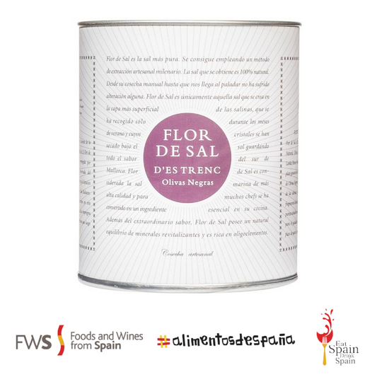 Bio Flor de Sal d´es Trenc Olivas Negras