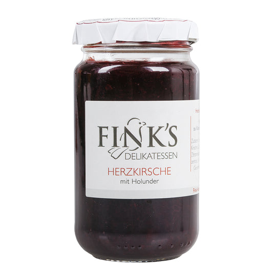 Steirische Herzkirsche mit Holunder
