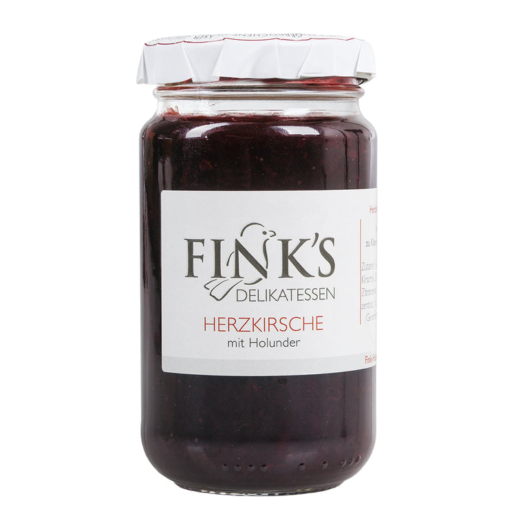 Steirische Herzkirsche mit Holunder