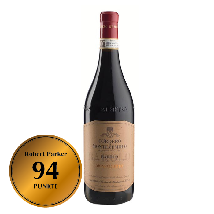 2021 Bio Barolo Monfalletto, Piemont, Italien