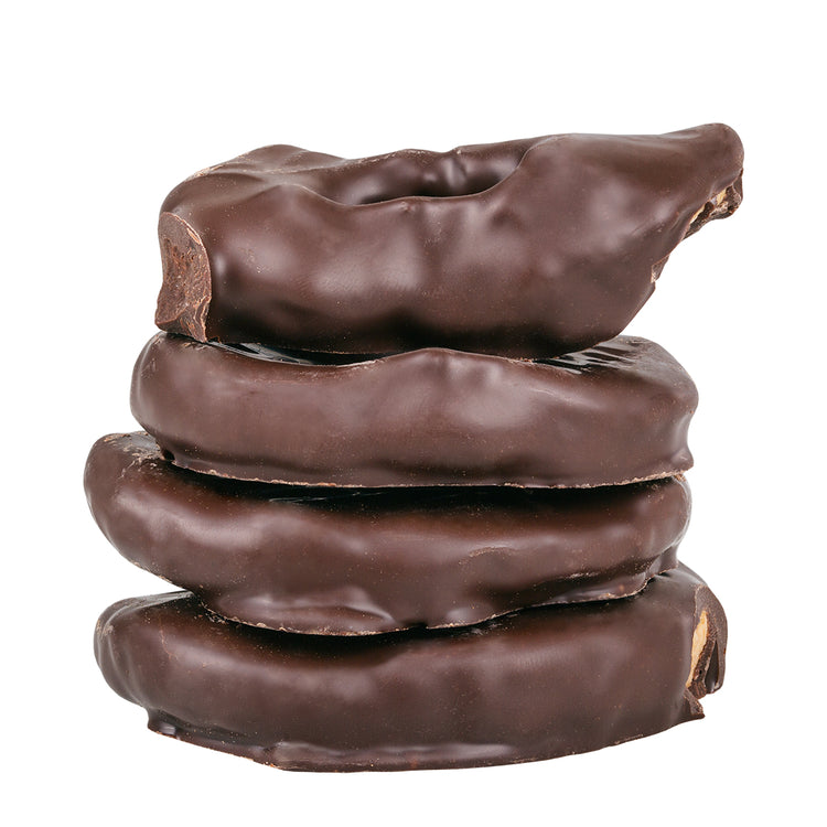 Apfelringe mit versch. Schokoladen
