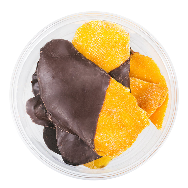 Mango mit Zartbitterschokolade