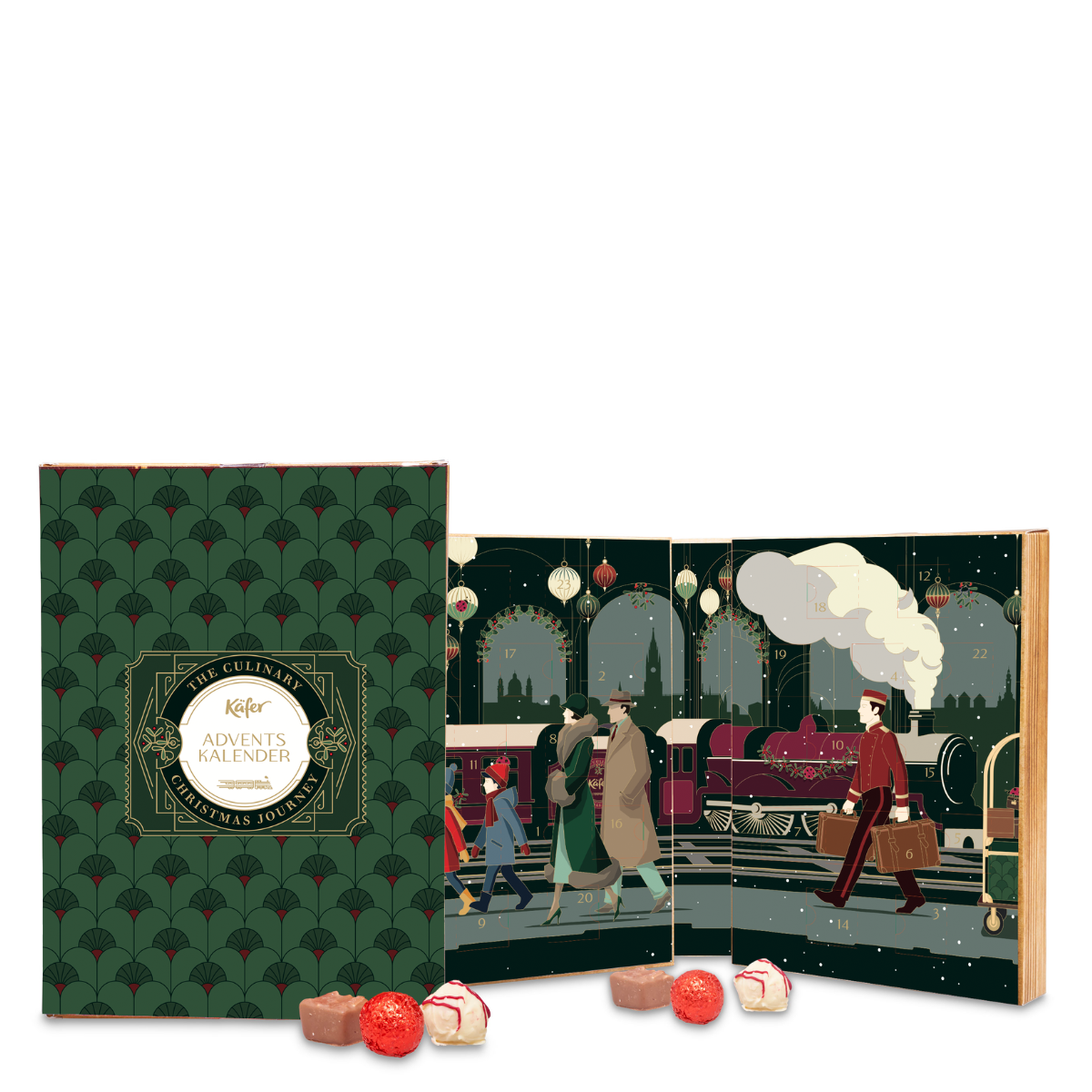 Käfer Adventskalender mit Schokotrüffel