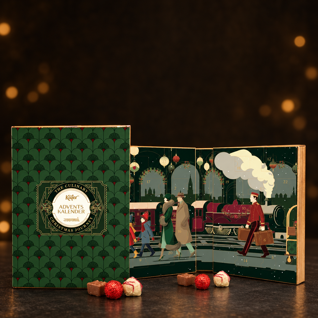 Käfer Adventskalender mit Schokotrüffel
