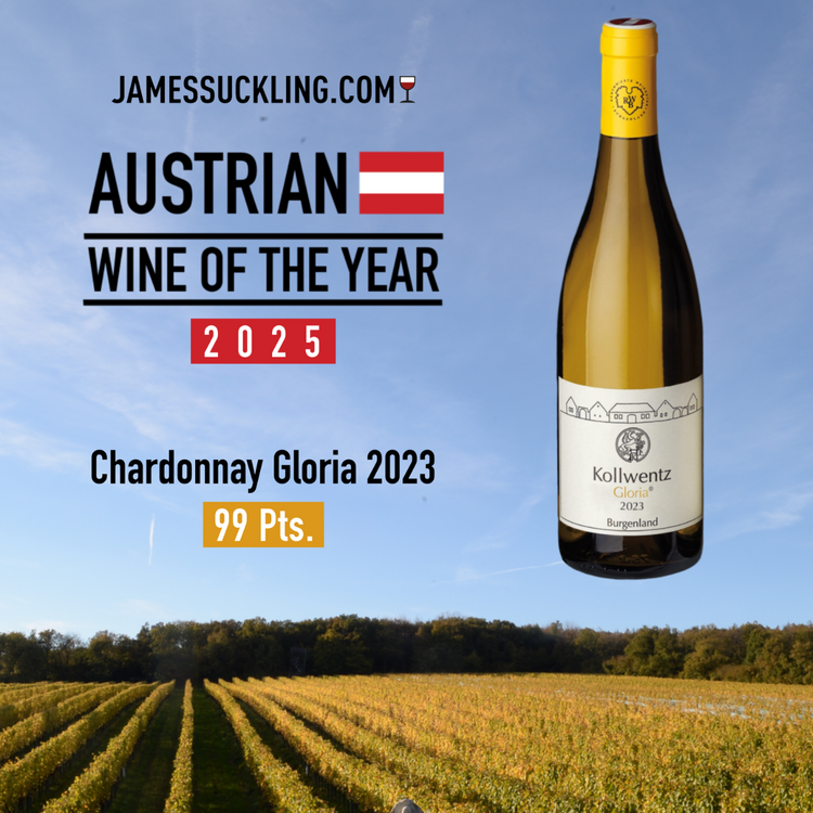 2023 Chardonnay Gloria, Burgenland, Österreich