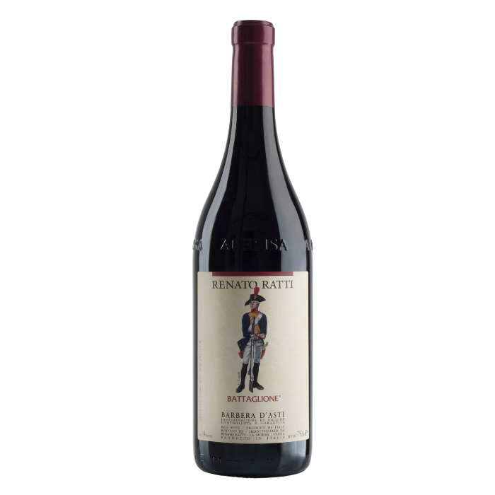 Barbera d'Asti Battaglione, Piemont, Italien