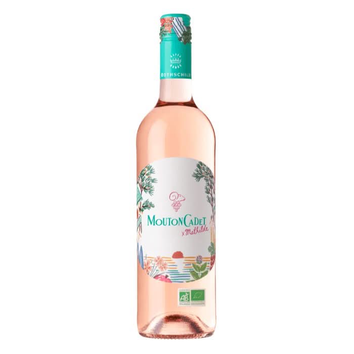 Bio Mouton Cadet Rosé, Bordeaux, Frankreich - 