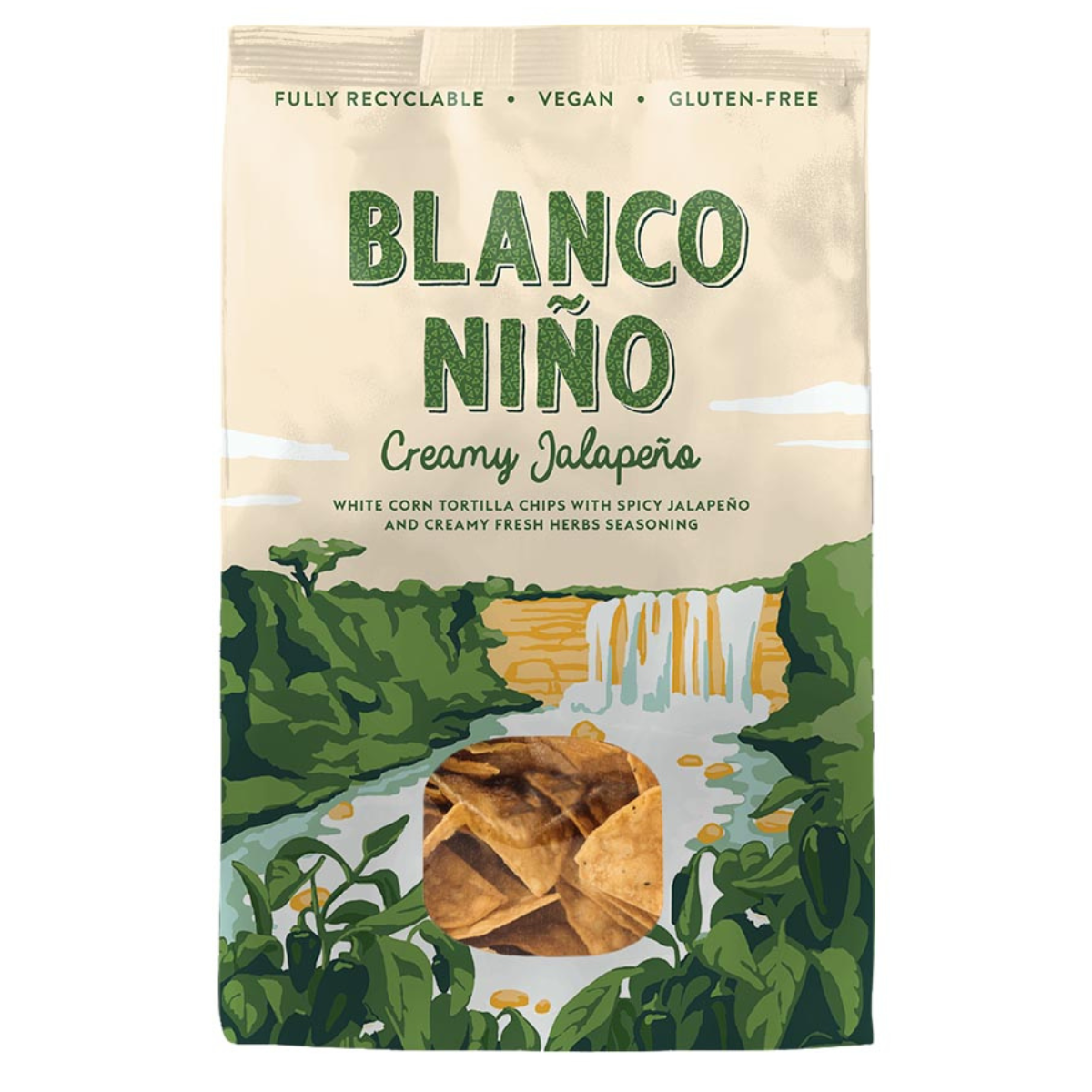 Tortilla Chips Creamy Jalapeno