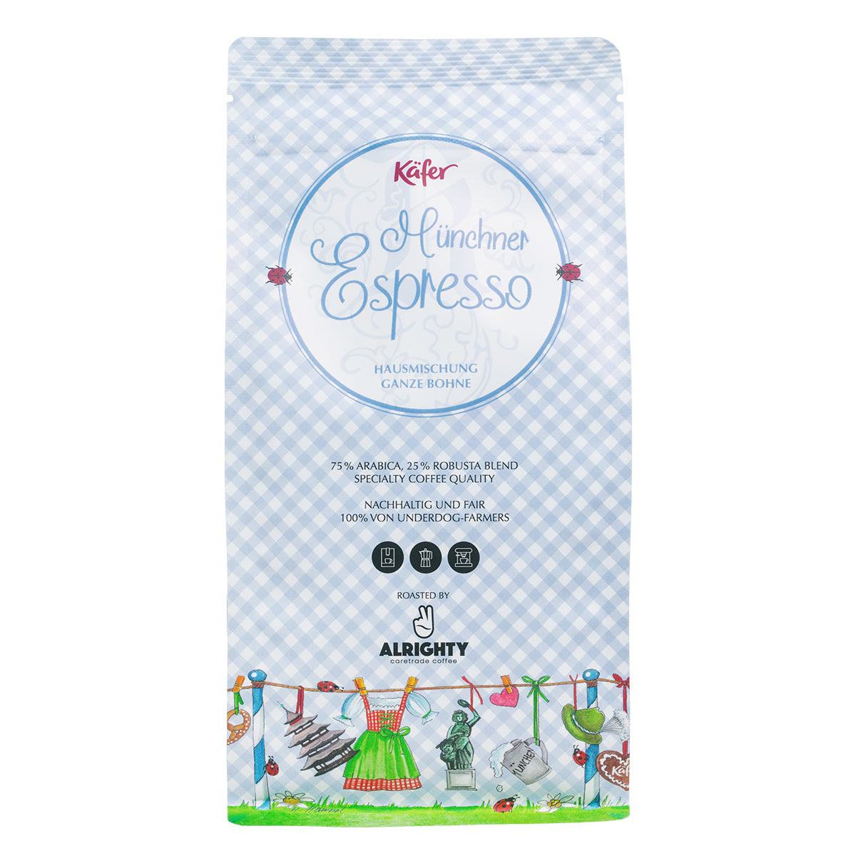 Münchner Espresso, ganze Bohne