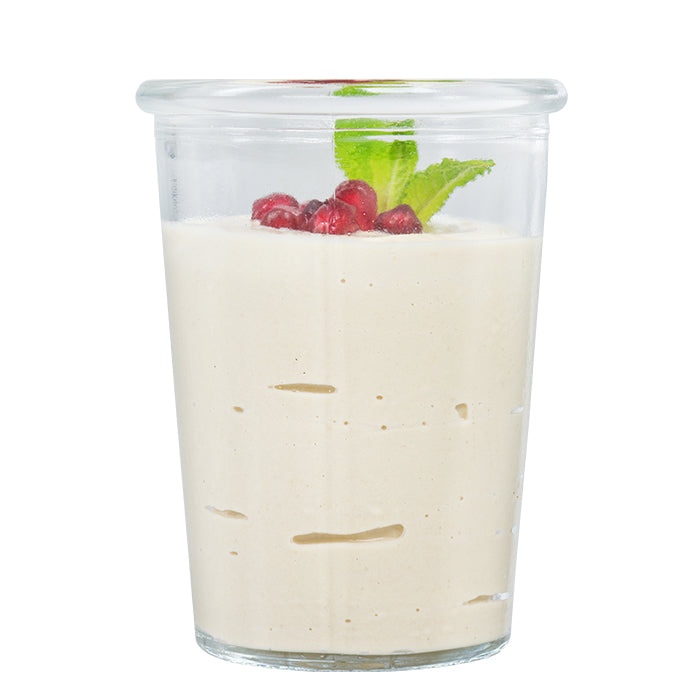 Hummus im Glas