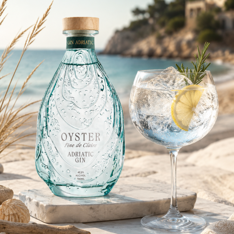 Oyster Fine de Claire Adriatic Gin