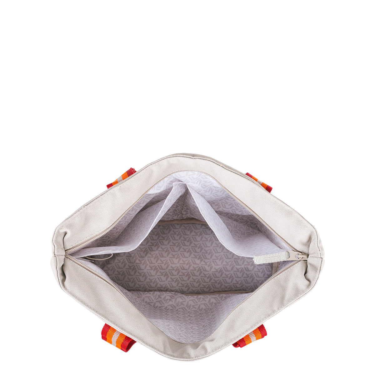Picknick Kühltasche, grau-pink