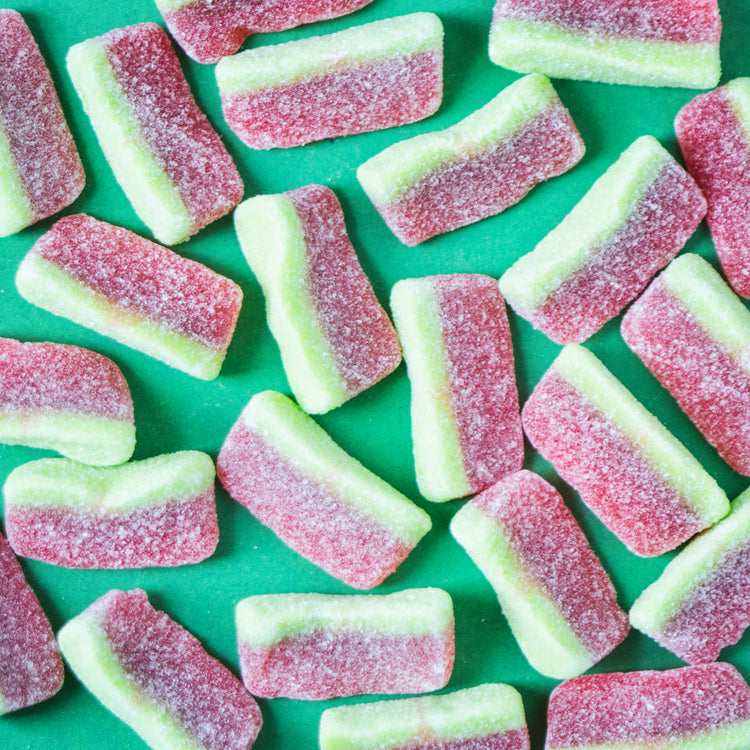 Wassermelone saure Fruchtgummi, Halal