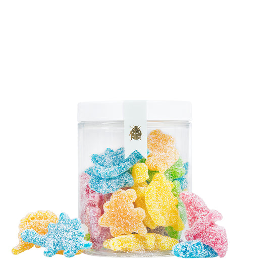 Dinos saure Fruchtgummis, Vegan