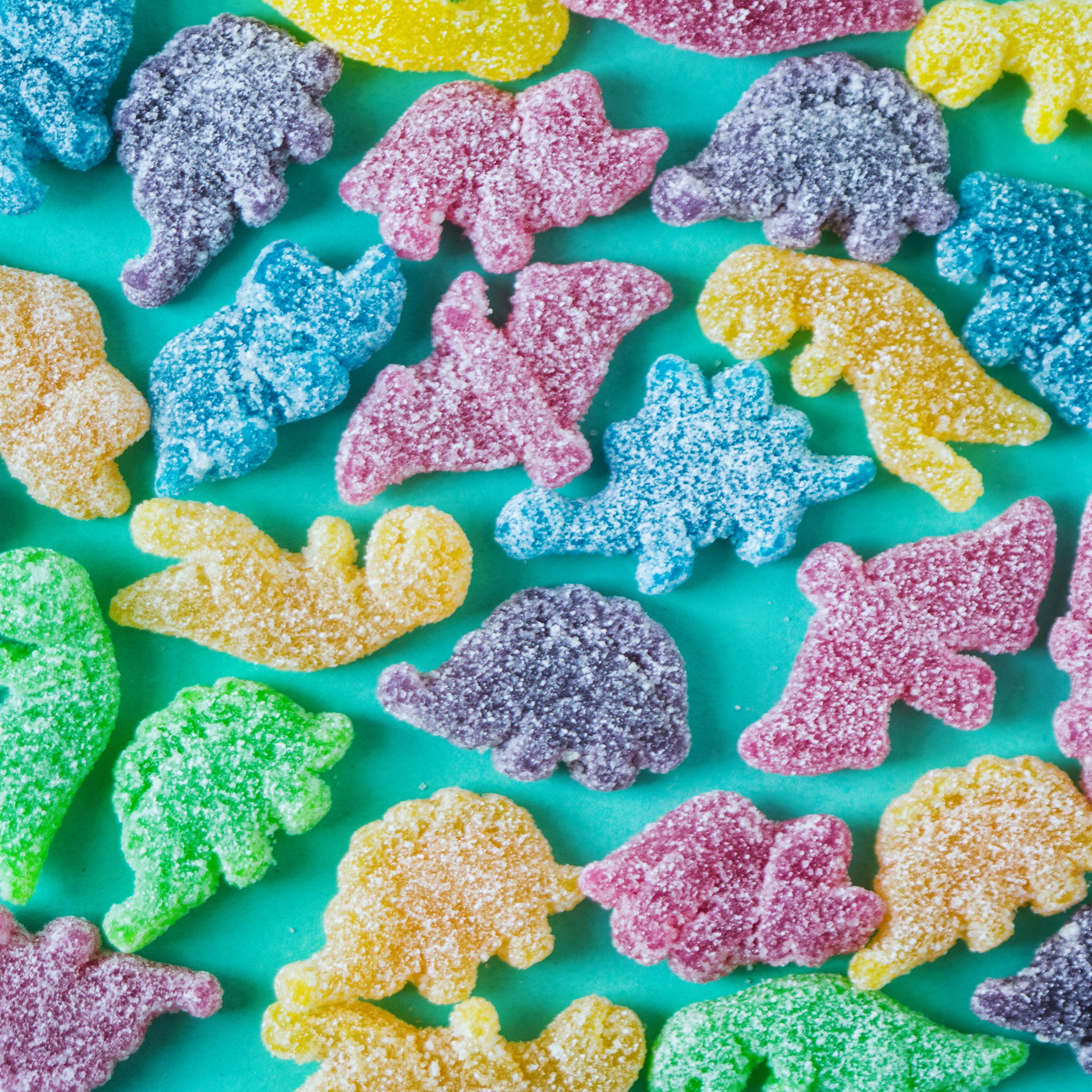 Dinos saure Fruchtgummis, Vegan