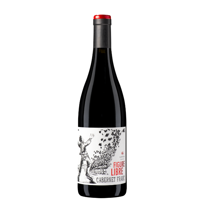 Cabernet Franc Figure Libre, Languedoc-Roussillon, Frankreich