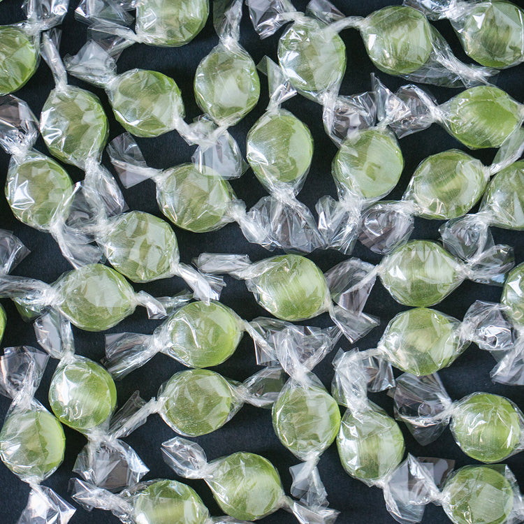 Ingwer Limetten Bonbons, zuckerfrei