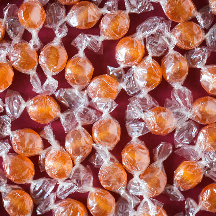 Ingwer Orange Bonbons, zuckerfrei