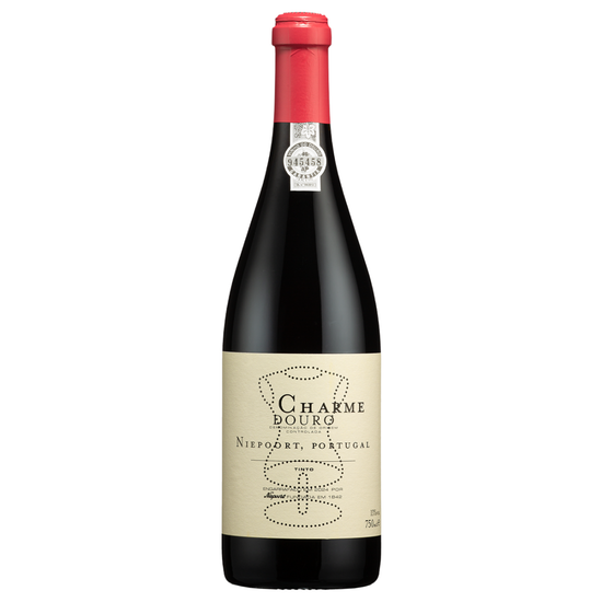 Flasche Charme Rotwein 2024 aus Douro Portugal mit elegantem Design