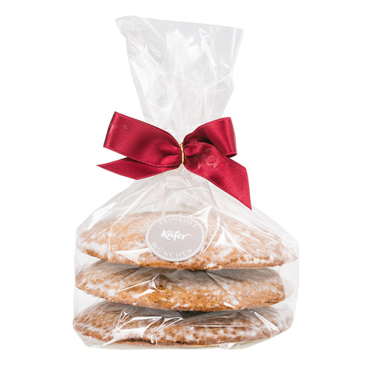 Elisenlebkuchen Zuckerglasur, 3 Stück
