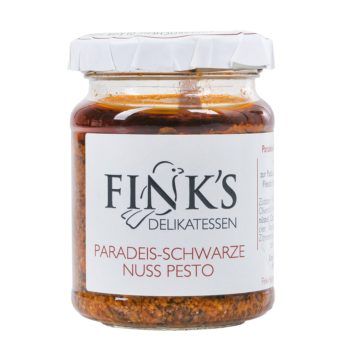Paradeis Schwarze Nuss Pesto