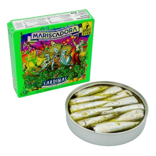 Sardinen mit Jalapenos - Spicy as Fuck