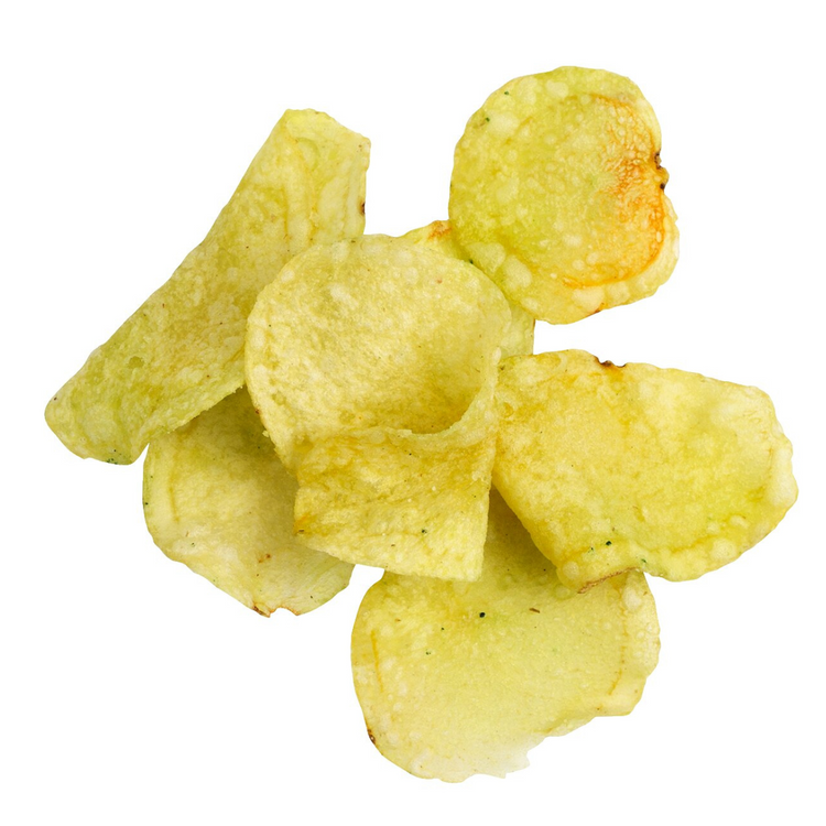 Kartoffelchips mit Wasabi