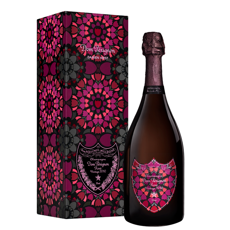 Rosé 2010 Dom Pérignon Damien Hirst Limited Edition, Champagne, Frankreich