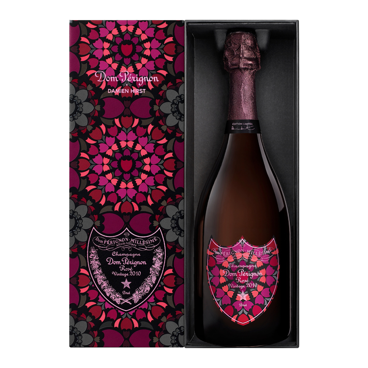 Rosé 2010 Dom Pérignon Damien Hirst Limited Edition, Champagne, Frankreich