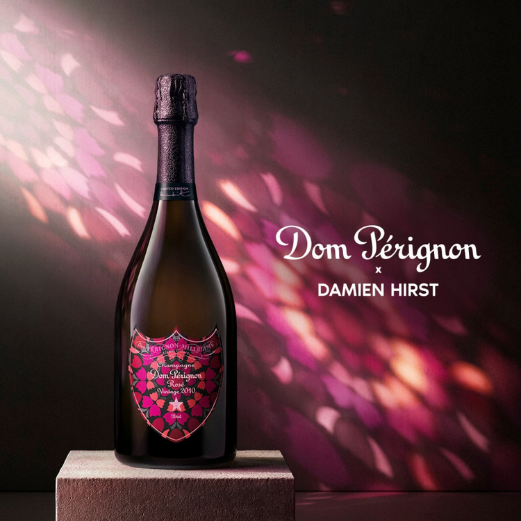 Rosé 2010 Dom Pérignon Damien Hirst Limited Edition, Champagne, Frankreich
